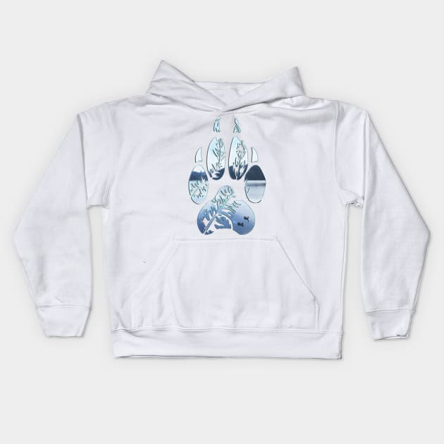 Glass Print Kids Hoodie by AjDreamCraft